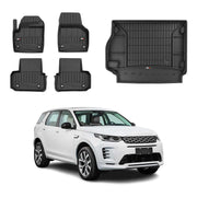 Kit Tapis de Sol et Coffre pour Land Rover Discovery Sport 2015-2026 Noir TPE