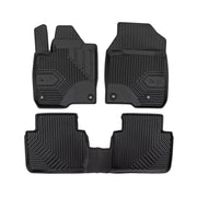Tapis de Sol de Voiture pour Honda ZR-V 2023-2026 TPE Antidérapant Noir 3Pcs