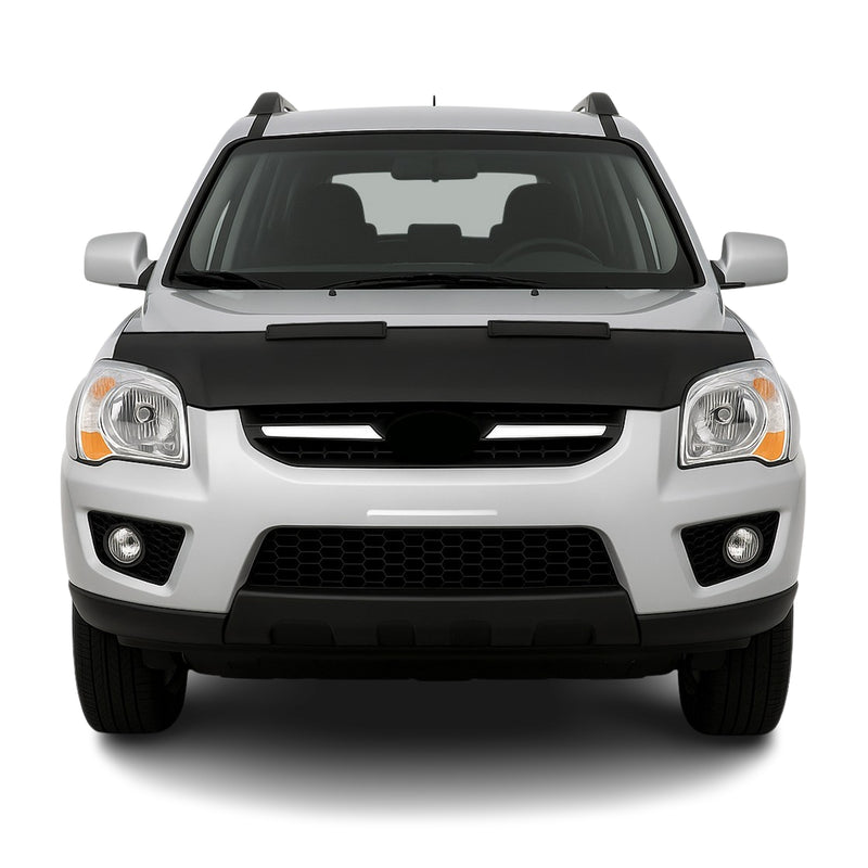 Protège Capot pour Kia Sportage 2004-2010 Masque de voiture vinyle Noir