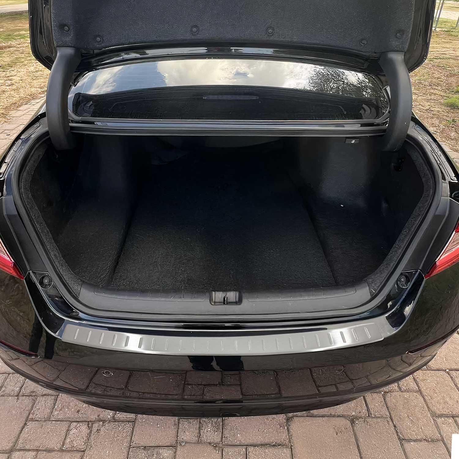 Protection de Pare-Chocs pour Honda Accord Berline 2018-2026 Inox brossée