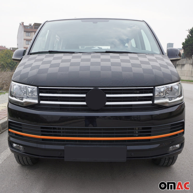 Moulure de Grille De Calandre pour VW T6 Transporter 2015-2019 Highline Orange