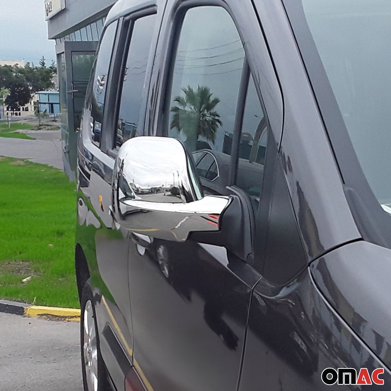 Coques de Rétroviseurs pour Vauxhall Vivaro C 2019-2021 en ABS Argent