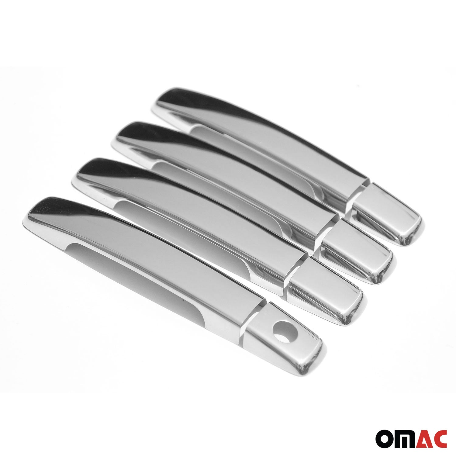 Couverture de poignée de porte pour Nissan Qashqai +2 2006-2013 Acier Inox 8Pcs