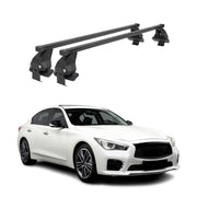 Barres Transversales Menabo pour Infiniti Q50 2014-2024 Noir