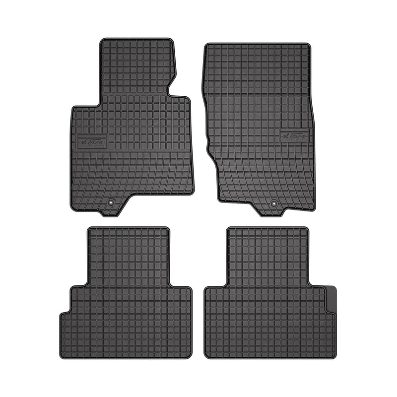 Tapis de Sol pour Infiniti QX70 2008-2018 Caoutchouc Noir