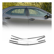 Garniture de Fenêtre pour Toyota Corolla Berline 2013-2019 Acier Brillant 4x