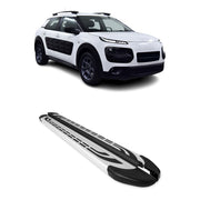 Marchepieds Latéraux pédale pour Citroen C4 Cactus 2014-2022 Aluminium Gris 2Pcs