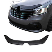 Deflecteurs d'air capot de voiture pour Renault Trafic 2014-2019 Pre-FL Noir