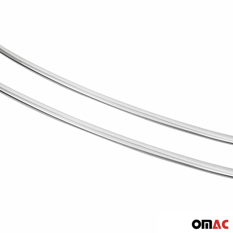 Moulure de Grille de Calandre pour VW Jetta 2011-2014 Chromé 2Pcs