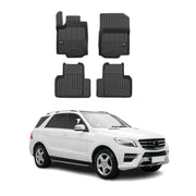 OMAC Tapis de sol en caoutchouc pour Mercedes GLE 2015-2019 Noir Premium