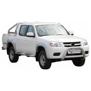 Pare-buffle Avant pour Mazda BT-50 2009-2012 76 mm en Acier Gris