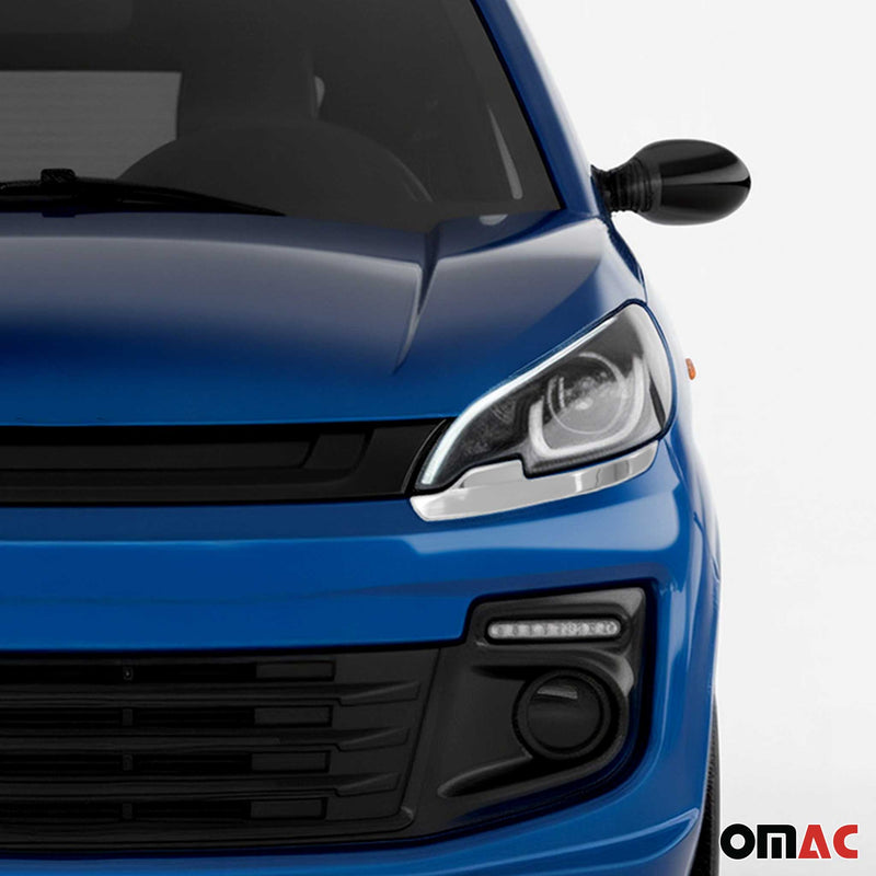 Cadres De Phare Avant pour Ligier JS 56 en acier inoxydable chromé