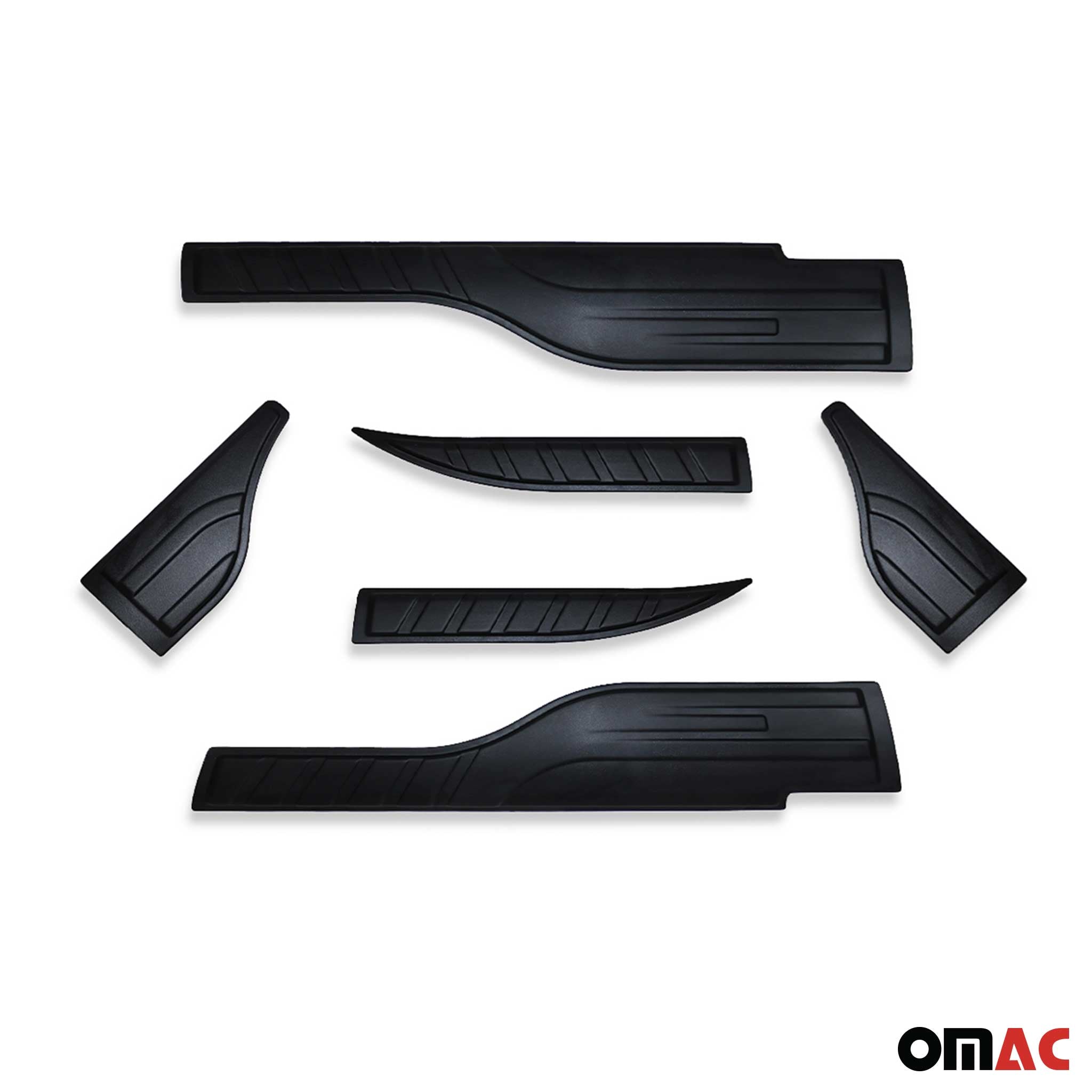 Habillage Moulures de carrosserie pour VW Amarok II 2023-2026 ABS Noir 6 Pcs