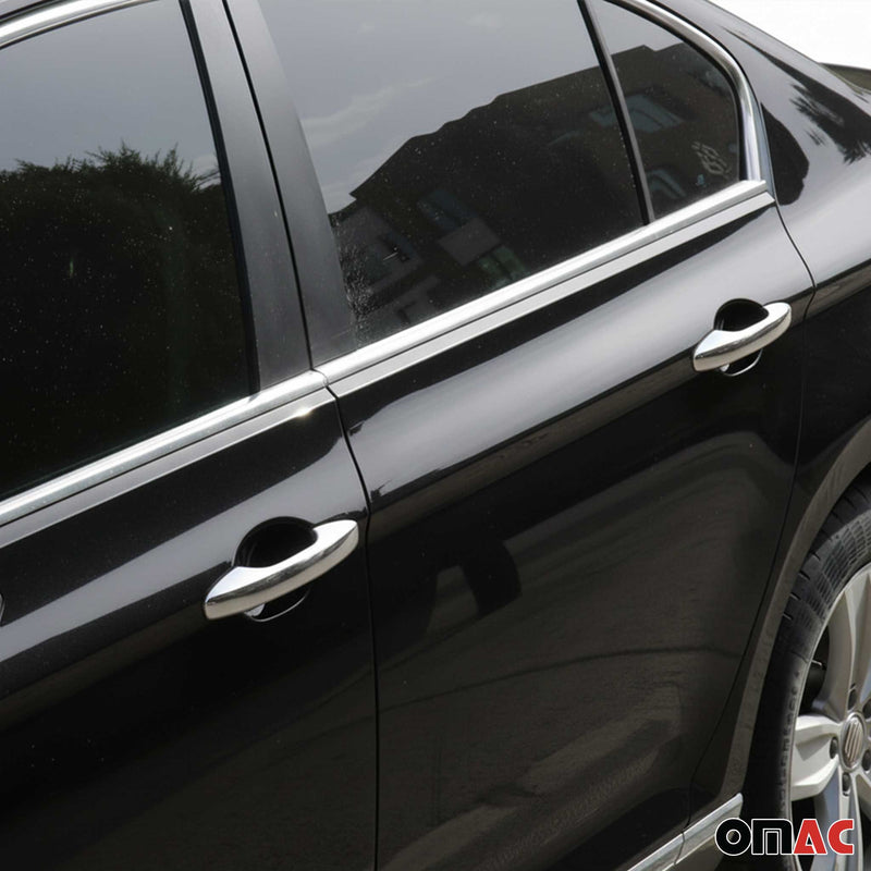 Couverture de poignée de porte pour VW Touareg 2010-2018 en Acier chromé