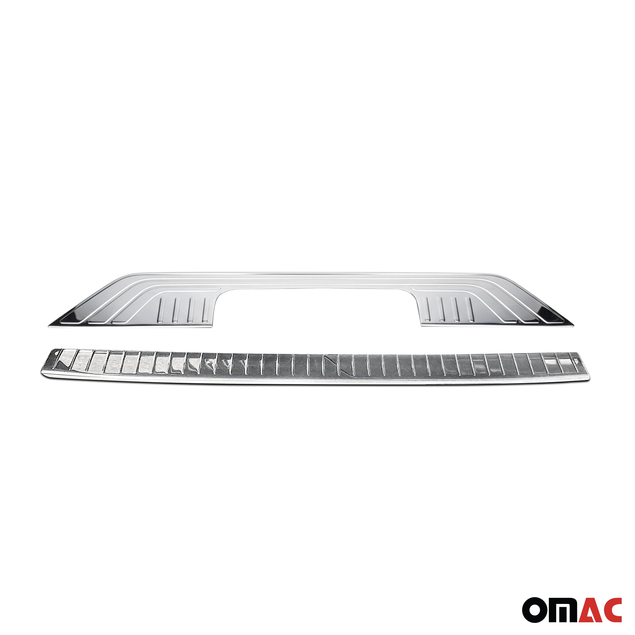 Kit Protection de Pare-Chocs arrière pour Mercedes Vito W447 2014-2026 inox 2Pcs