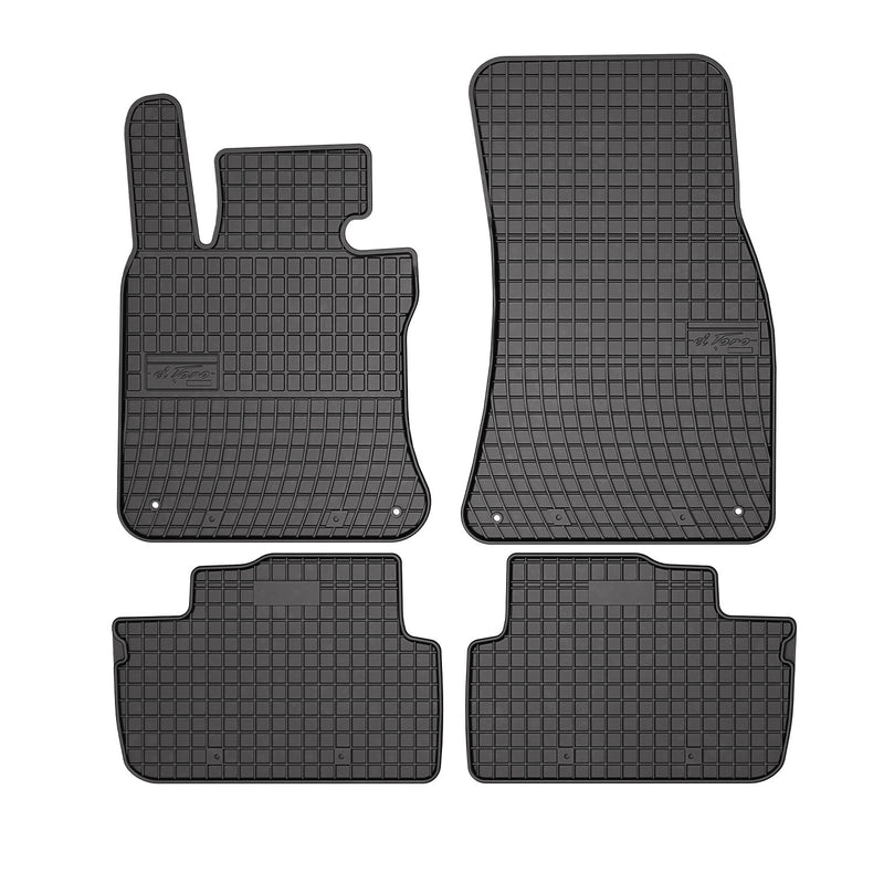 OMAC Tapis de sol pour BMW Série 4 F32 Coupé 2013-2020 Noir en caoutchouc