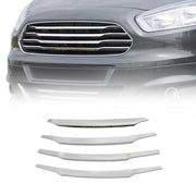 Moulure de Grille de Calandre pour Ford Transit Courier 2014-2017 Chromé 4Pcs