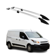 Barres de toit longitudinales pour Ford Transit Connect 2013-2024 L2 Alu Gris