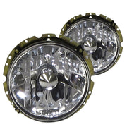 JOM Phare Avant H4 pour VW Golf 1 Verre Transparent Chrome