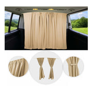 Rideaux De Séparation De Cabine pour Nissan NV200 H3 Protection Solaire Beige
