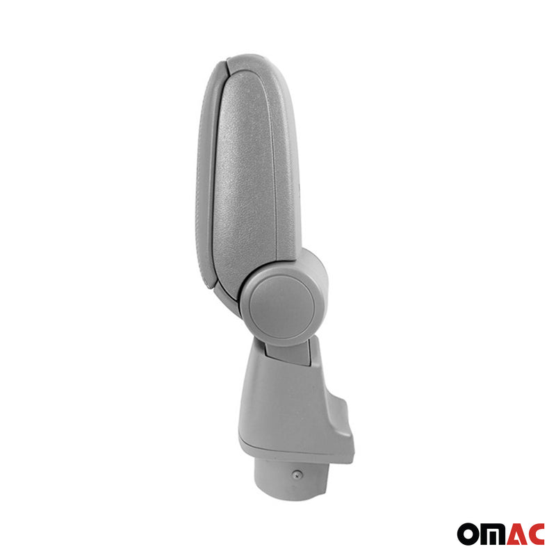 Accoudoir central pour Dacia Duster 2010-2017 Vinyl Abs Gris Simili-cuir