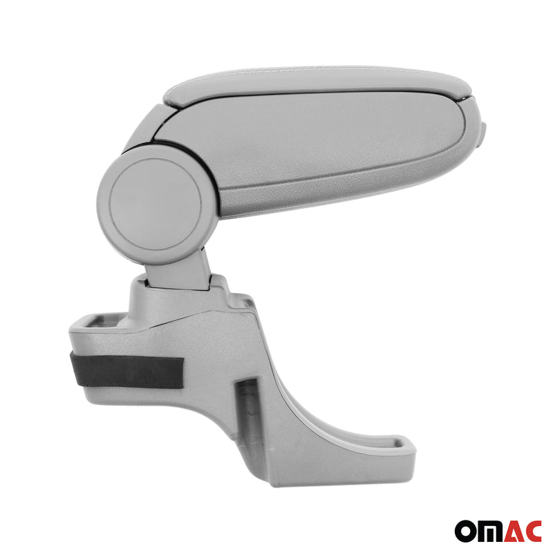 Accoudoir pour Ford Transit Tourneo Courier 2014-2024 Vinyl Abs Gris