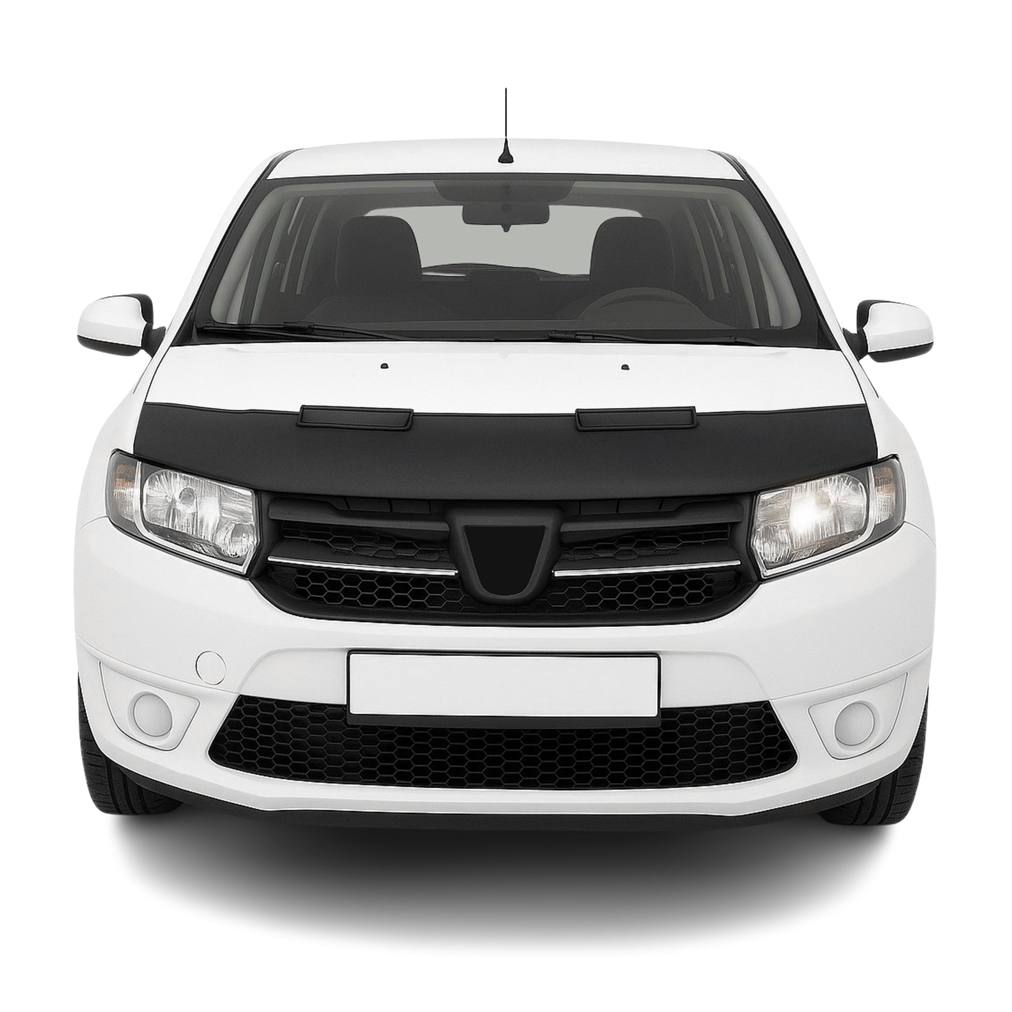 Protège Capot pour Dacia Sandero 2008-2012 Masque de voiture vinyle Noir