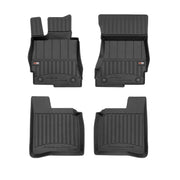 OMAC Tapis de sol caoutchouc pour Mercedes Classe S Long 2005-2013 Noir Premium