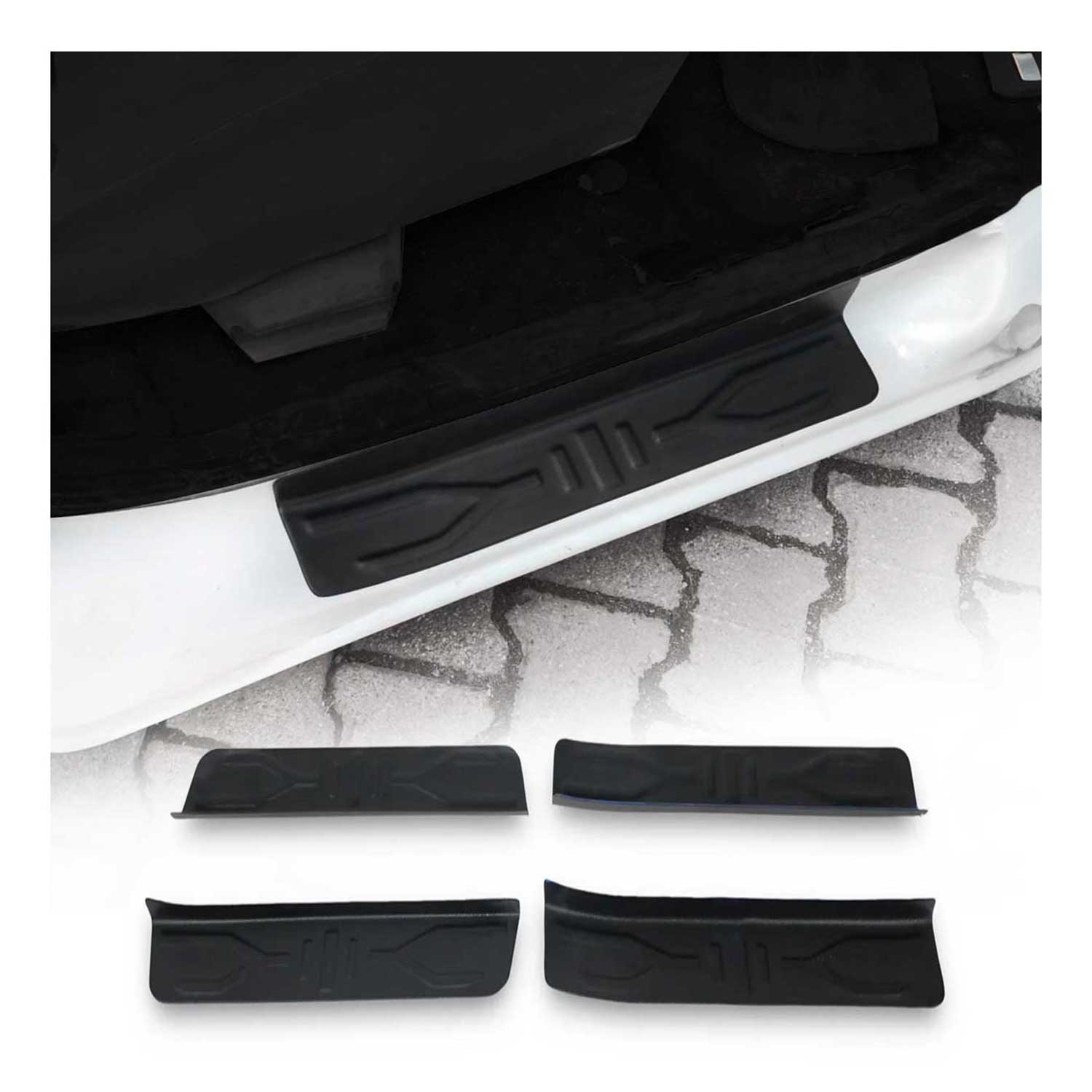 Couverture De Seuil De Porte pour Dacia Lodgy 2012-2024 ABS 4 Pcs