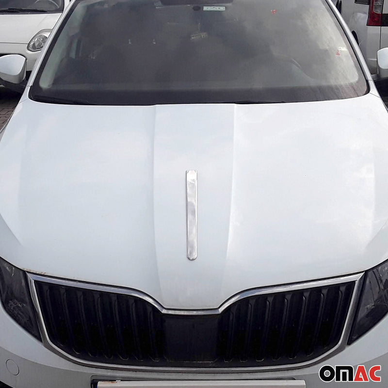 Moulure capot avant pour Skoda Rapid Spaceback 2013-2019 en acier Chromé