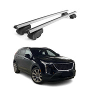 Barres de toit Transversales pour Cadillac XT4 2019-2025 ABE Aluminium Gris