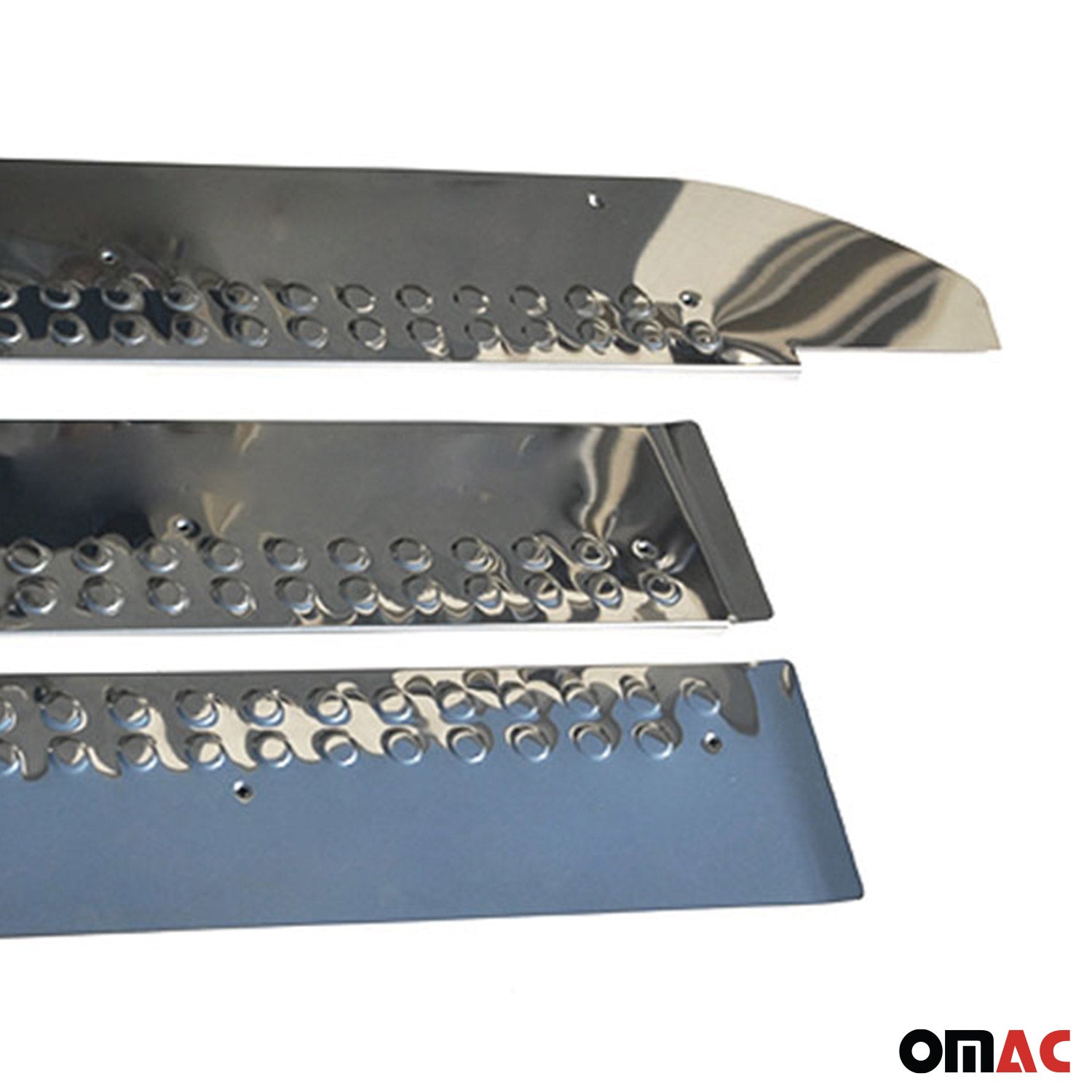 Couverture de Seuil de porte pour Mercedes Vito W639 2003-2014 inox chromé 4Pcs