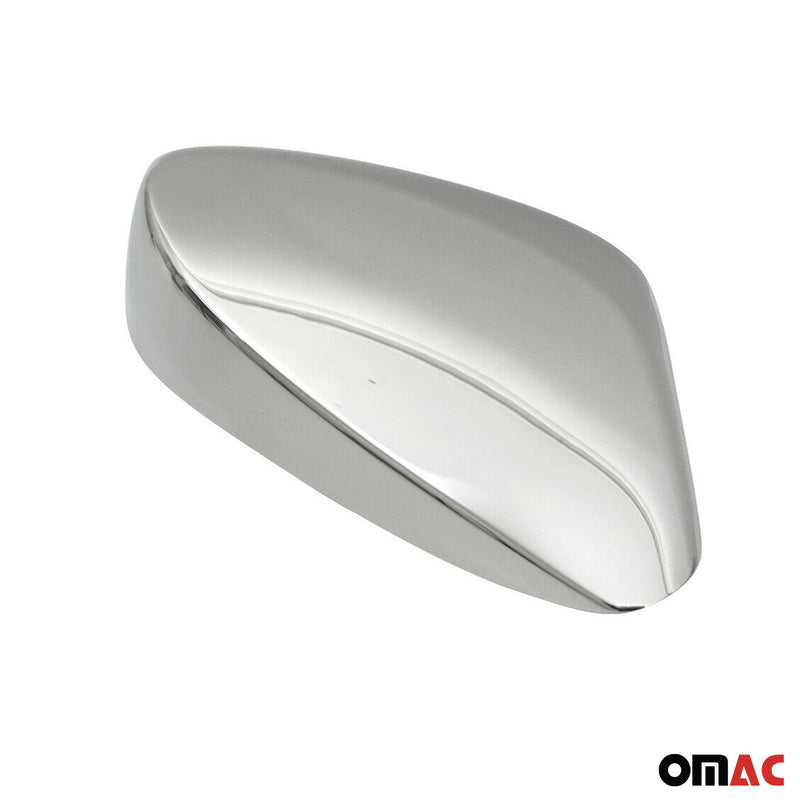 Coques de Rétroviseurs pour Hyundai Veloster 2011-2017 en Acier Chromé Argent
