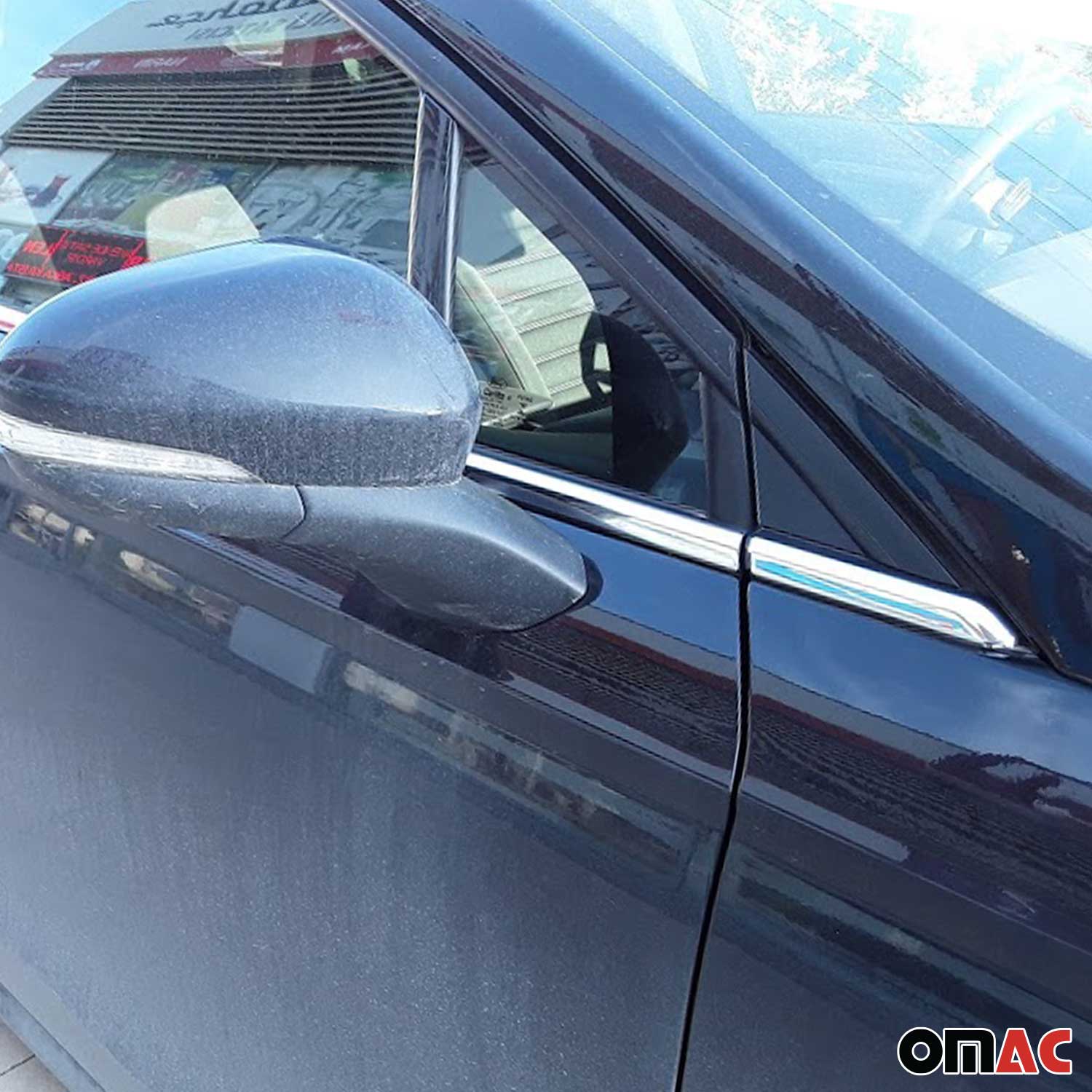 Garniture de Fenêtre pour Ford Mondeo mk5 Berline 2014-2022 Acier Inox 8Pcs