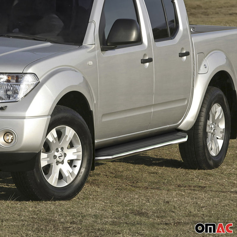 Marchepieds Latéraux pour Nissan Navara 2005-2015 ABE Alu