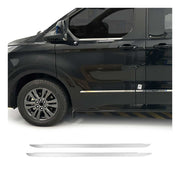 Garniture De Fenêtre pour Ford Transit / Tourneo Custom 2023-26 Inox Chromé 2Pcs