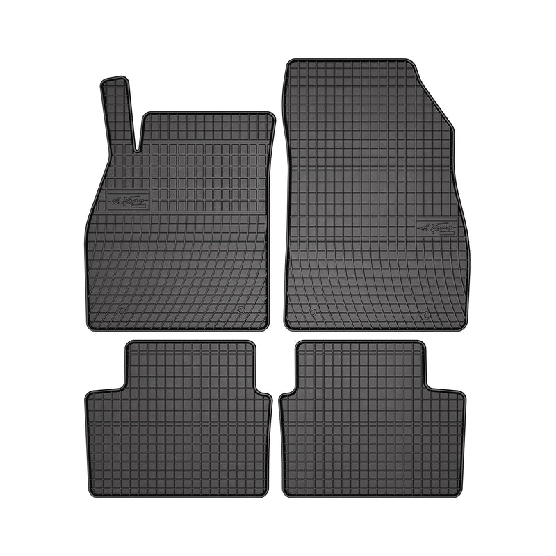 Tapis de Sol  Pour Opel Insginia A 2008-2018 en caoutchouch Noir