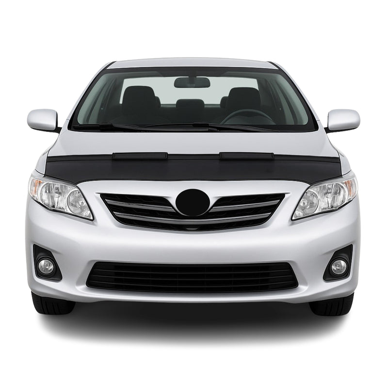 Protège Capot pour Toyota Corolla 2002-2007 Limo Masque de voiture vinyle Noir
