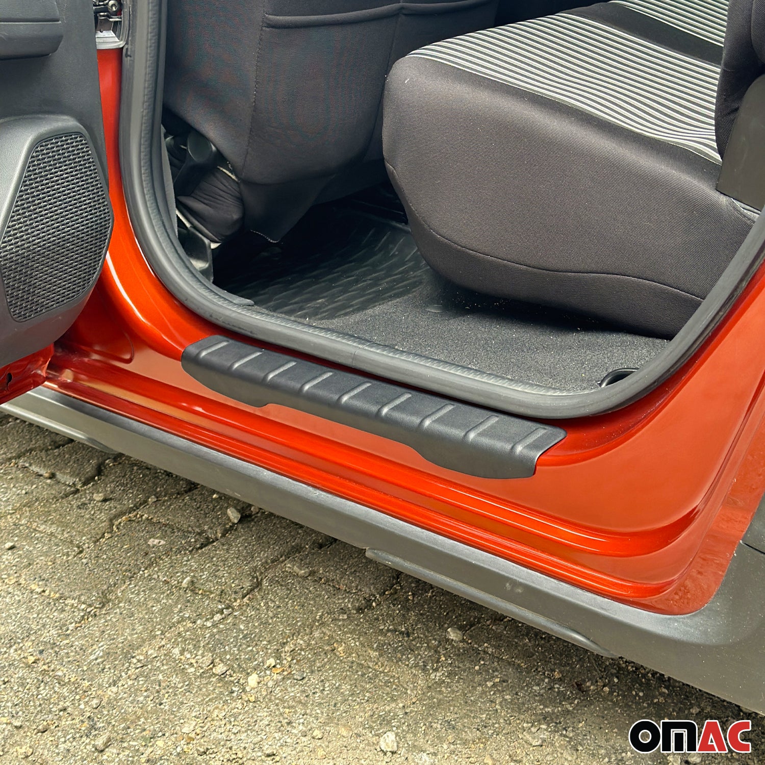 Couverture De Seuil De Porte pour Dacia Sandero 2021-2025 ABS 4 Pcs