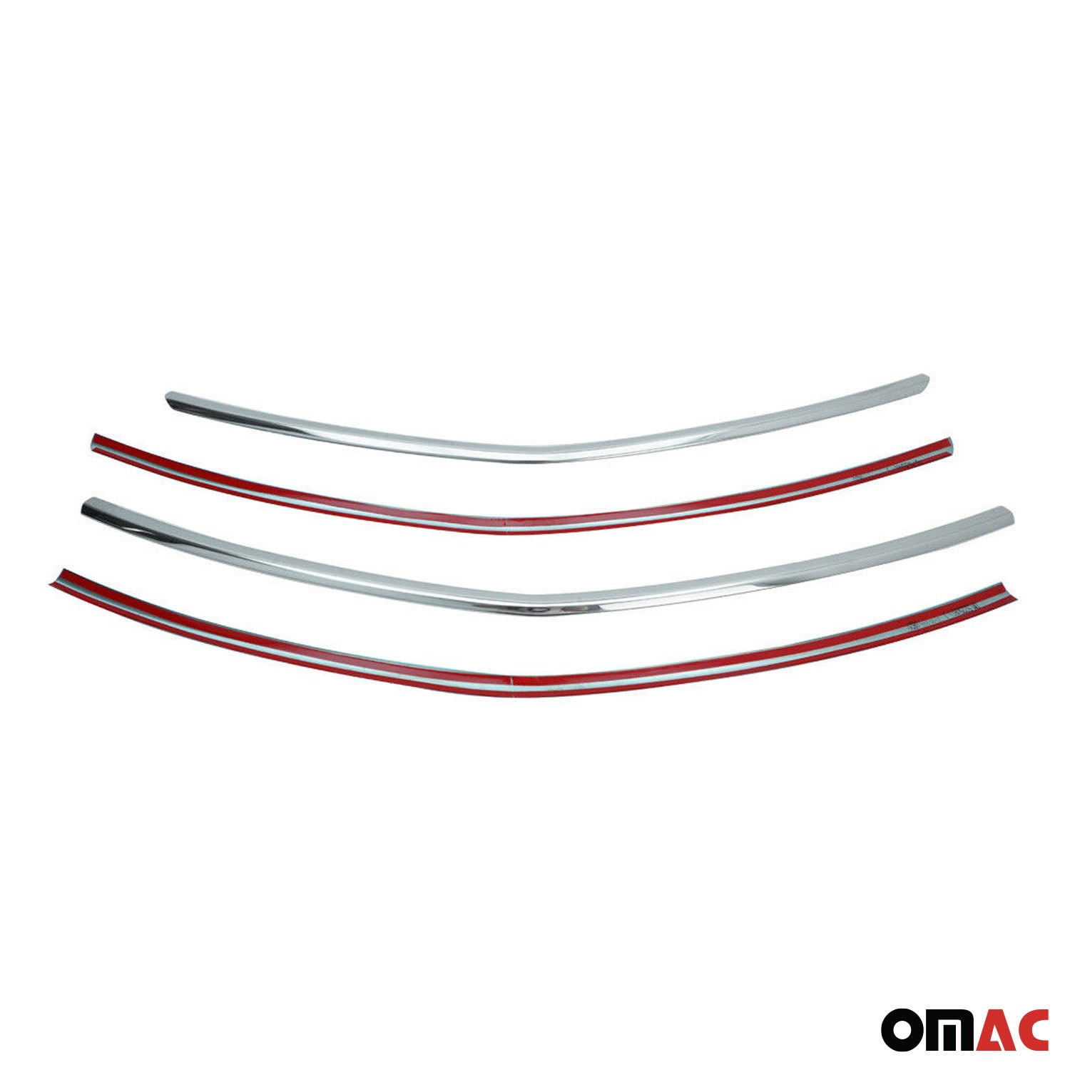 Moulure de Grille de Calandre pour Opel Vivaro B 2014-2019 Chromé 4Pcs