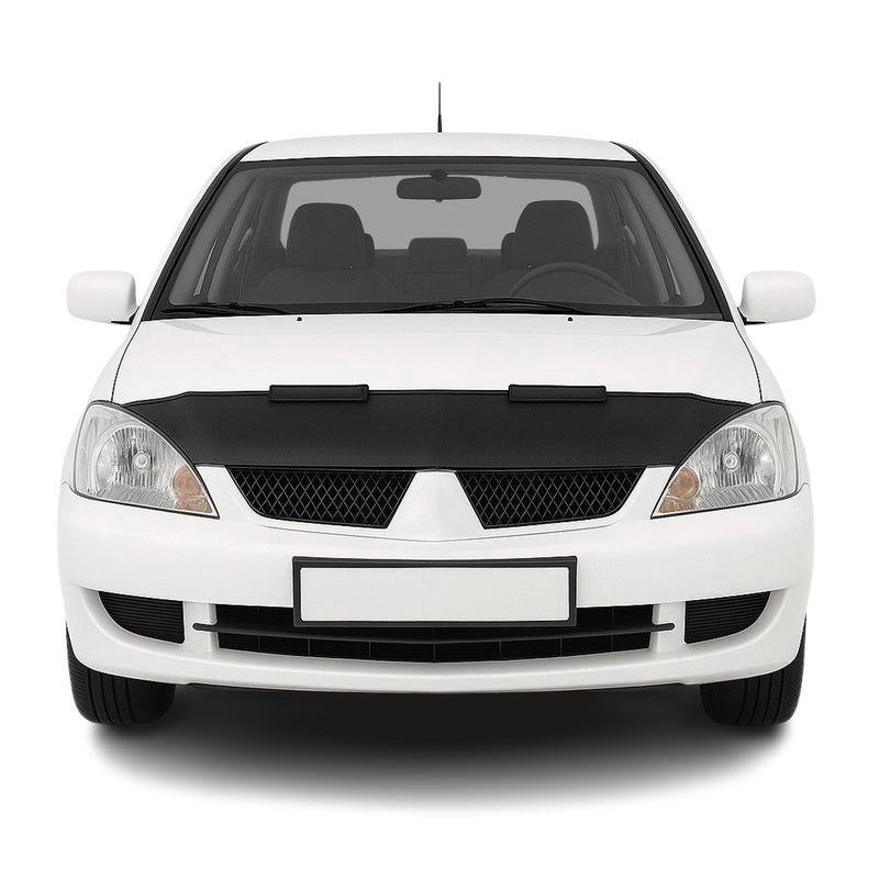 Protège Capot pour Mitsubishi Lancer 2004-2007 Masque de voiture vinyle Noir