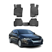 Tapis de Sol pour VW Passat B6 2005-2011 Caoutchouc TPE Noir