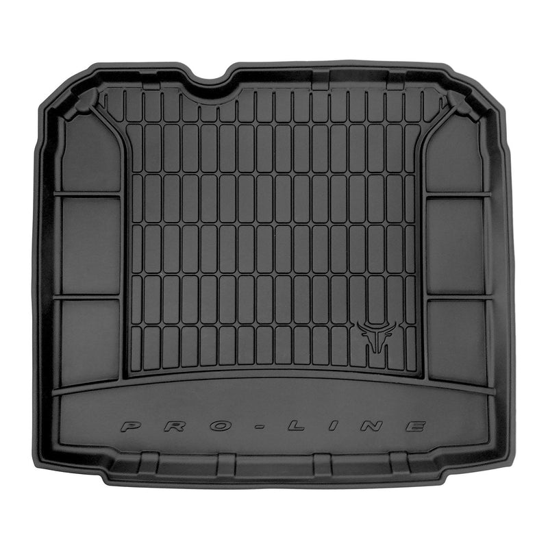 OMAC Tapis de coffre caoutchouc pour Audi Q3 8U 2011-2018 Noir Premium