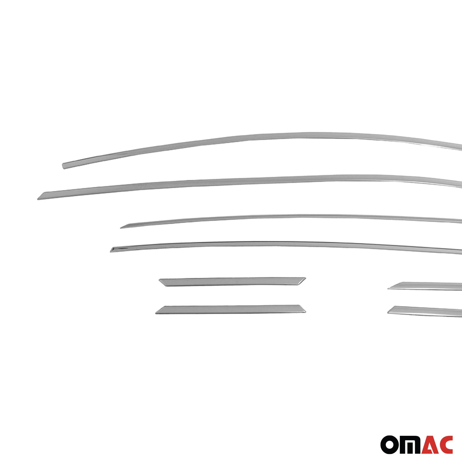 Garniture de Fenêtre pour Opel Astra K HB Acier Inox 8Pcs