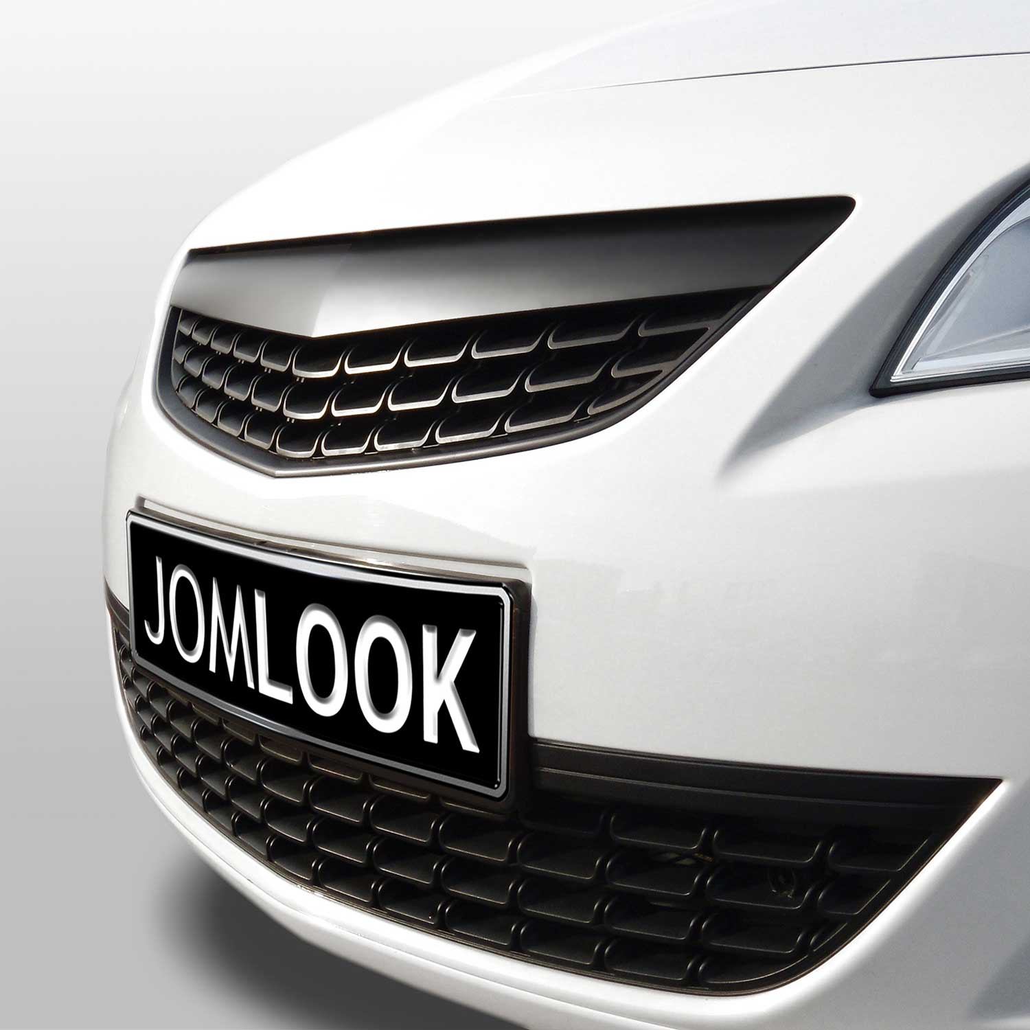 Calandre JOM Pare-chocs avant pour Opel Astra J 5 portes 2009-2012 ABS Noir 1x