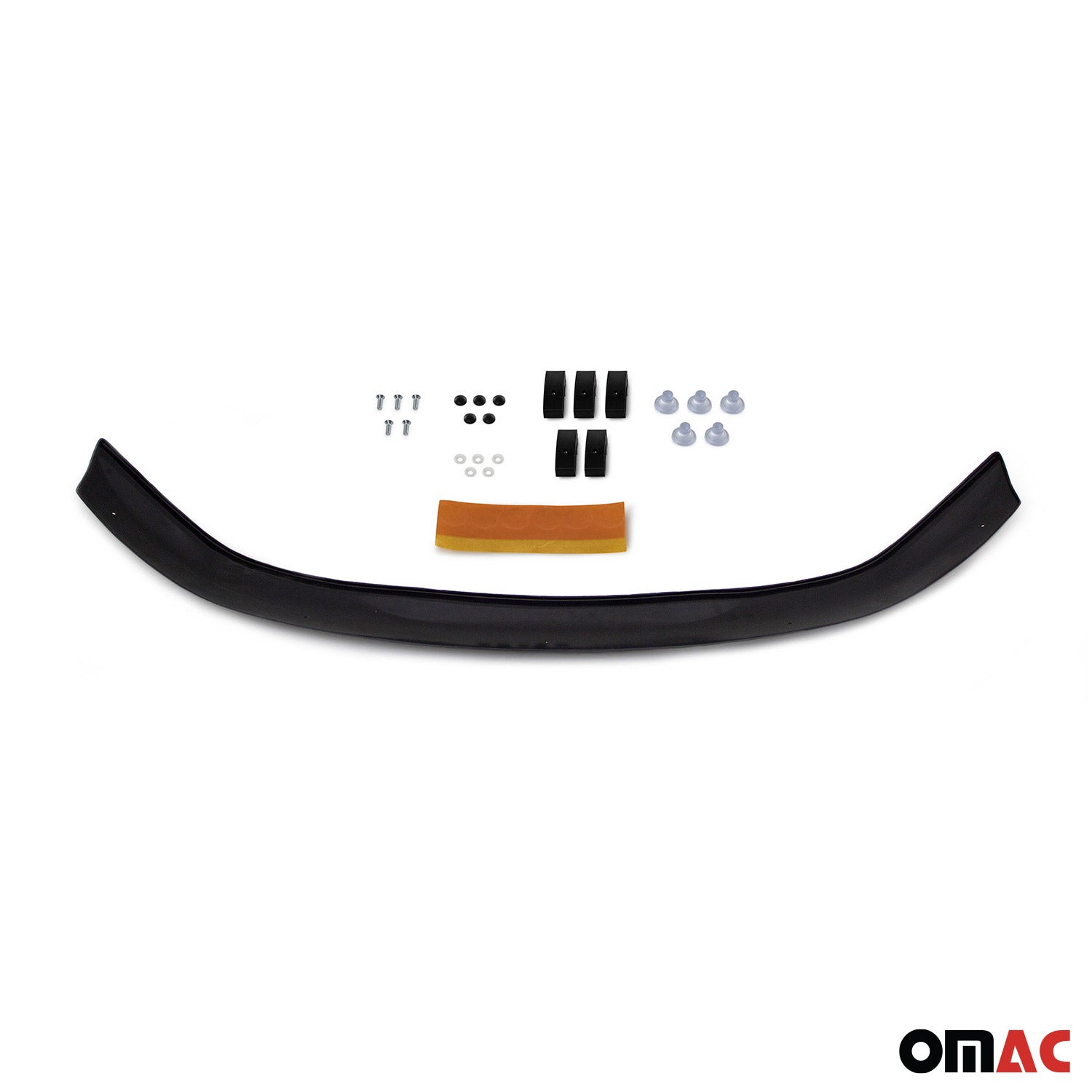 Deflecteurs d'air capot de voiture pour Dacia Duster 2018-2024 Acrylique Noir