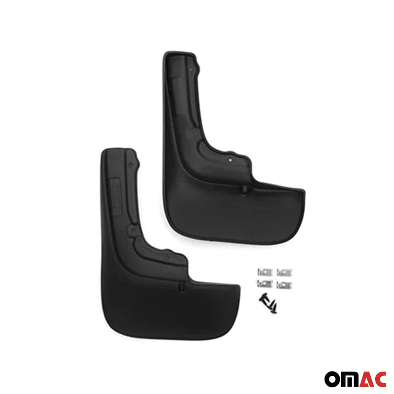 Bavettes Garde Boue pour Citroen Jumper Boxer Ducato 2006-2025 Plastique Noir 4x