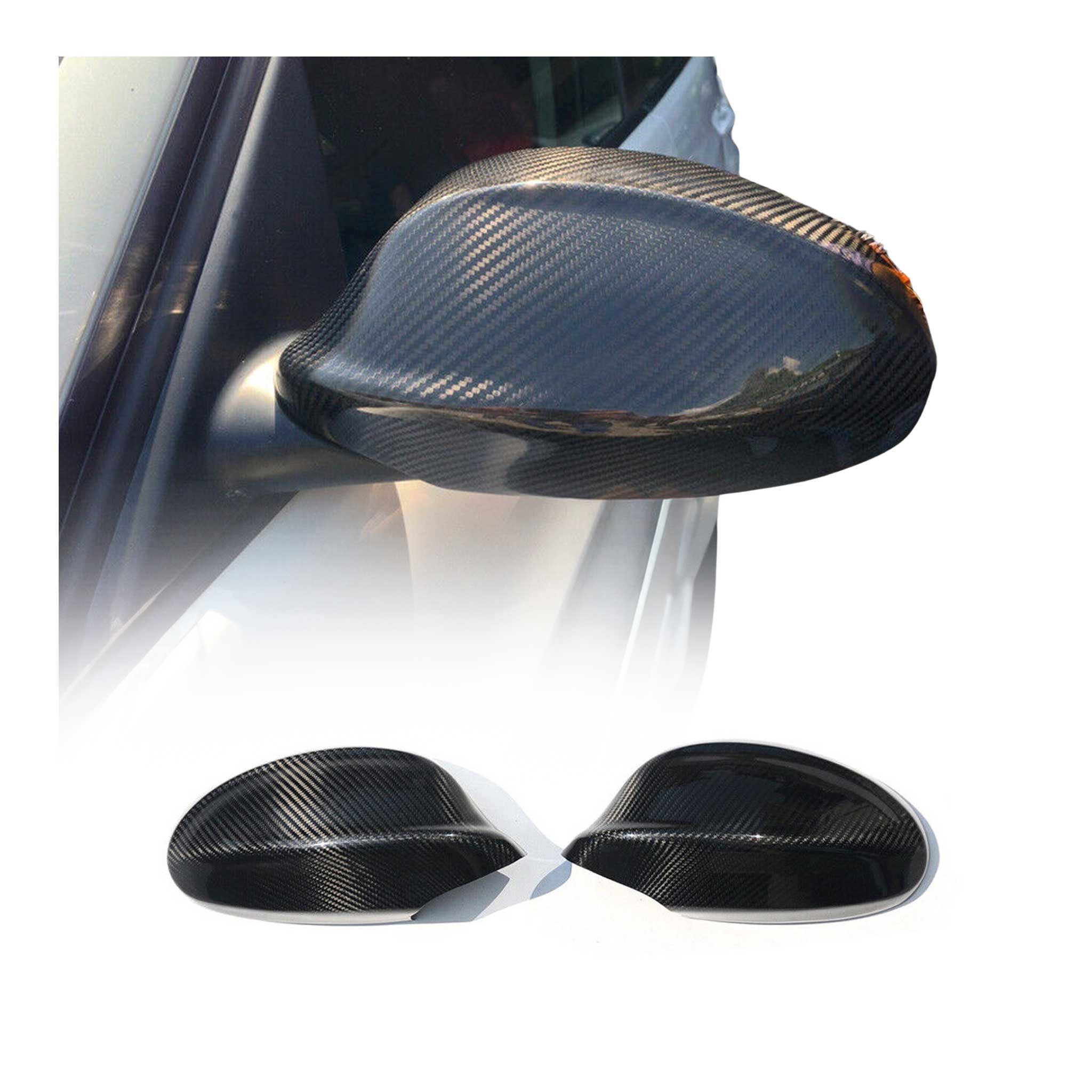 Coques de rétroviseurs pour BMW Série 3 E90 E91 Berline Break 2004-2008 Noir