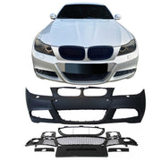 JOM Pare-chocs avant pour BMW Series 3 E90/ E91 LCI 2008-2011 Plastique Noir 1x