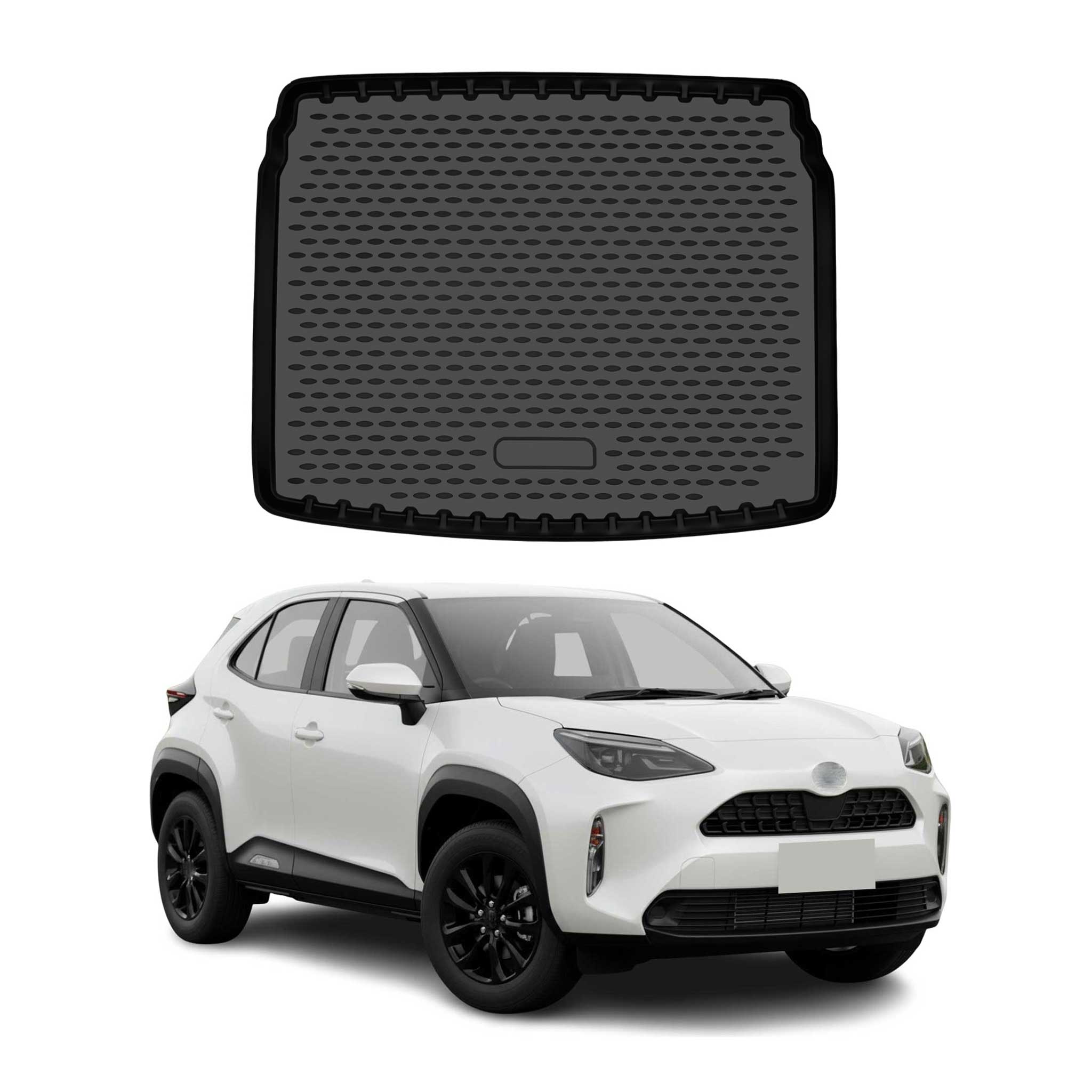 OMAC Tapis de coffre pour Toyota Yaris Cross XP210 2021-2026 Supérieur TPE Noir